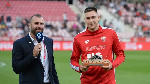Aurélien Scheidler élu « joueur du mois d'août » au DFCO 